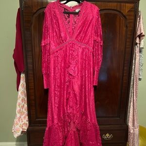 ASOS formal pink gown